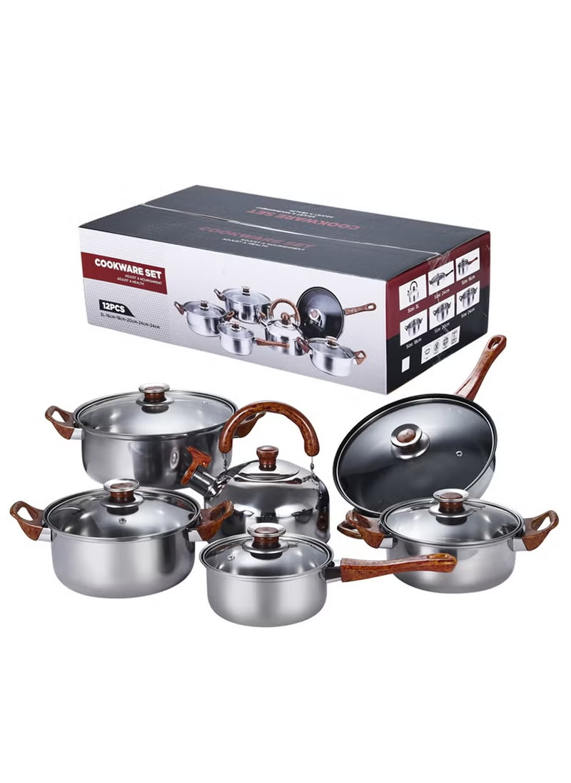 Non-stick Cookware Set (12 pcs)